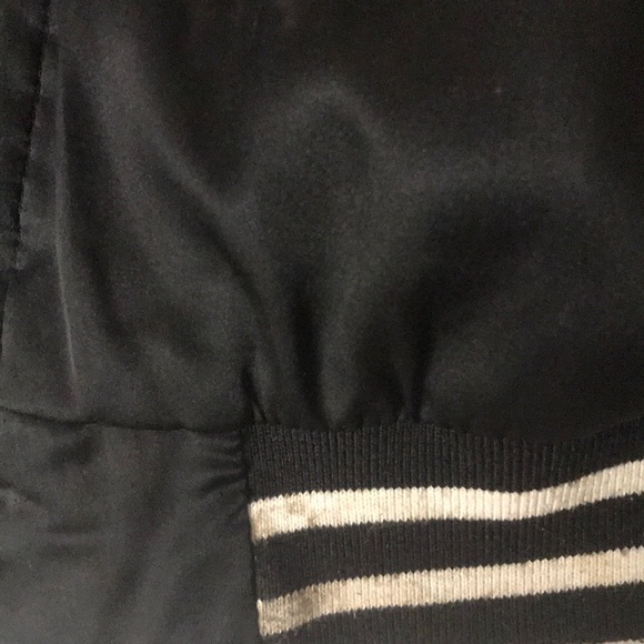 BRANDY MELVILLE Black bomber jacket - Picture 4 of 6